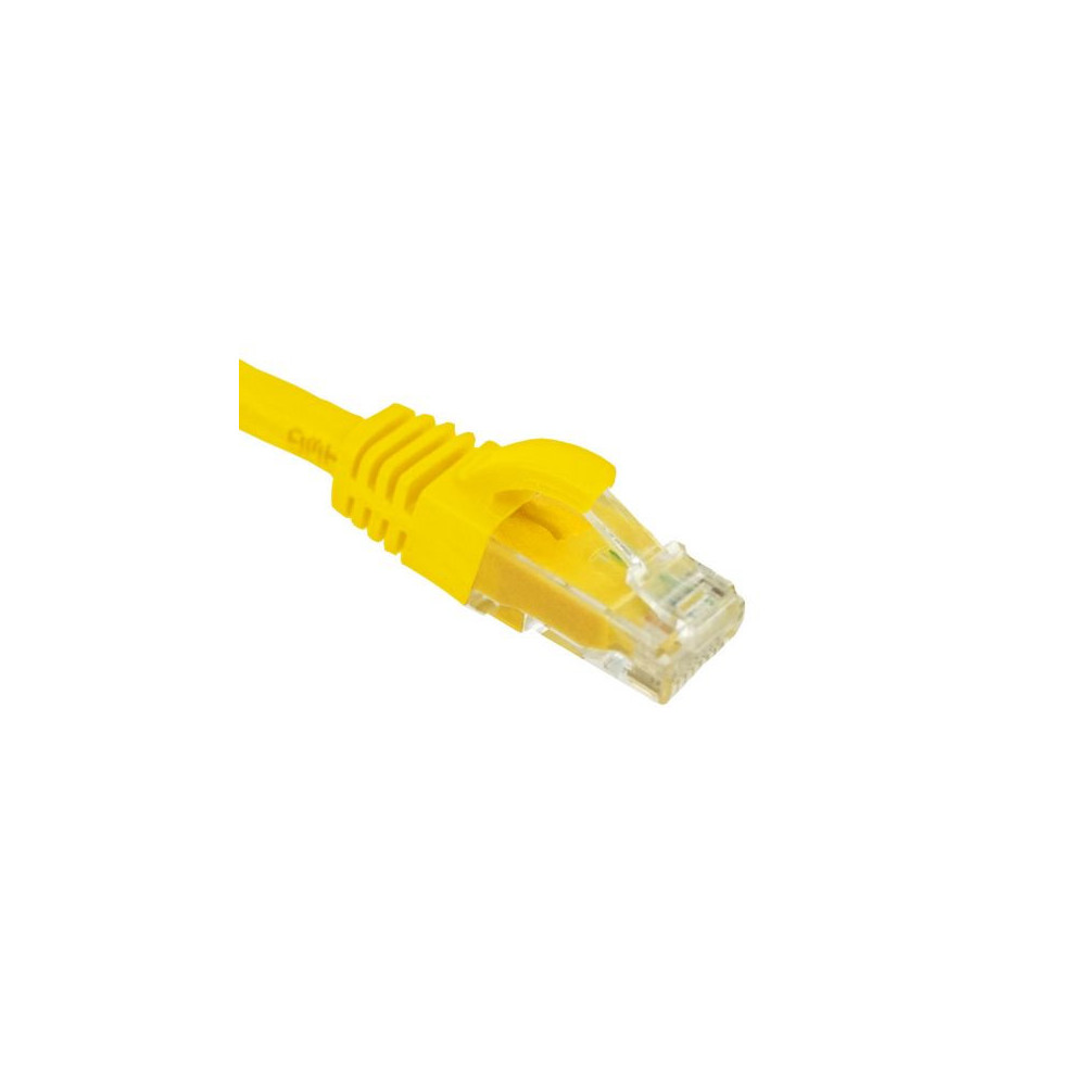 Câble Réseau 1M cat 6 UTP / Jaune