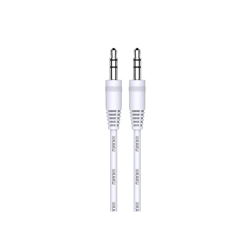 Câble Audio Jack-Jack 3.5 mm KAKU KSC-450 / Blanc