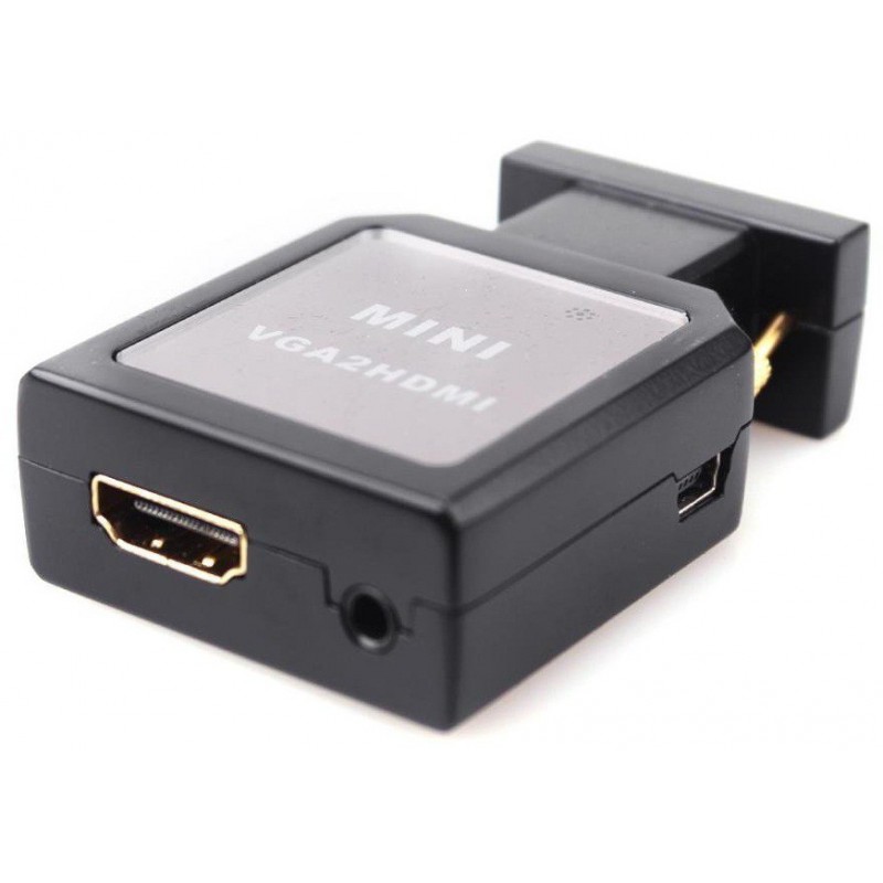 Adaptateur convertisseur VGA vers HDMI mâle-femelle