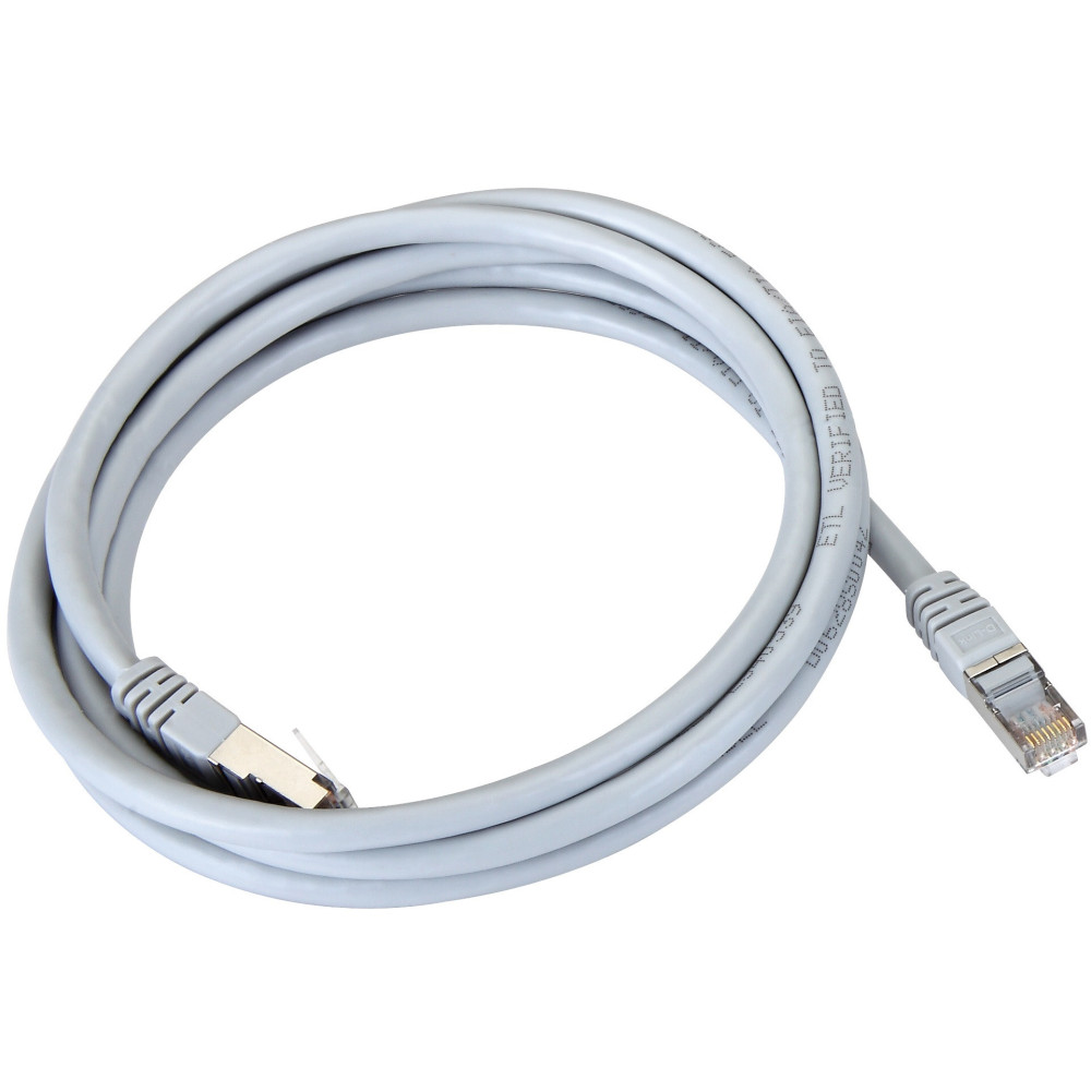 Câble RJ45 Cat6 STP 1M Gris