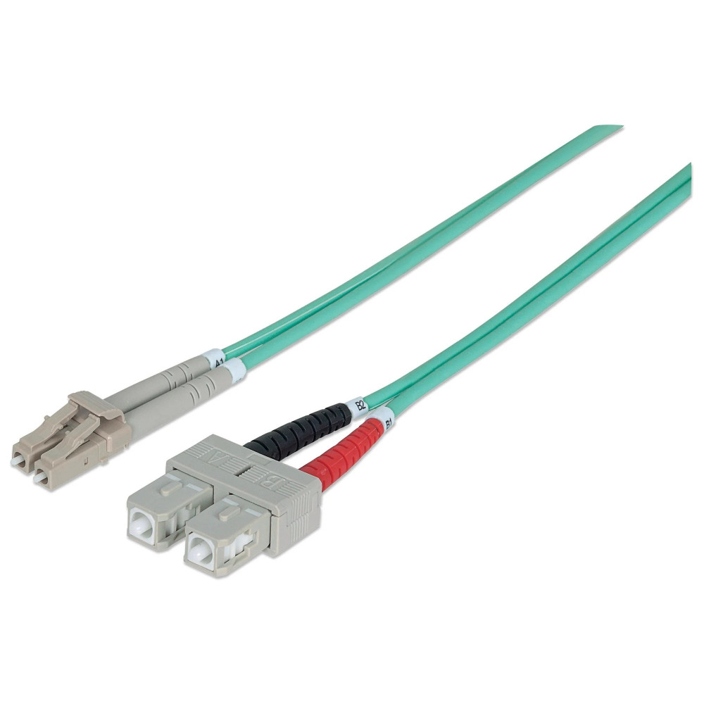 Cordon de brassage fibre optique Intellinet / 1 m