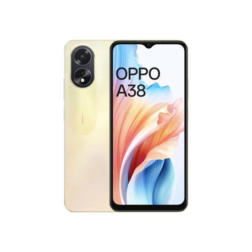 Smartphone Oppo A38 / 4G / 4 Go / 128 Go / Gold + Un Abonnement  Offert