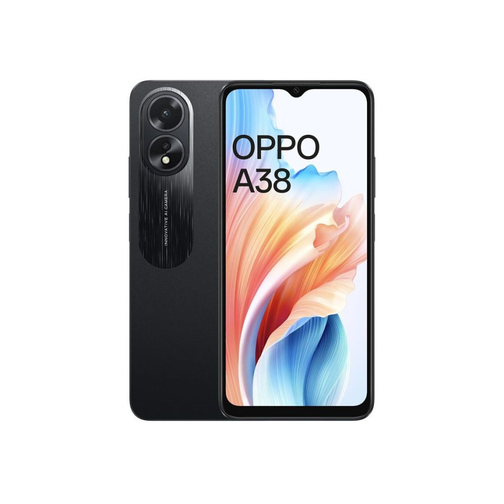 Smartphone Oppo A38 / 4G / 4 Go / 128 Go / Noir + Un Abonnement Offert