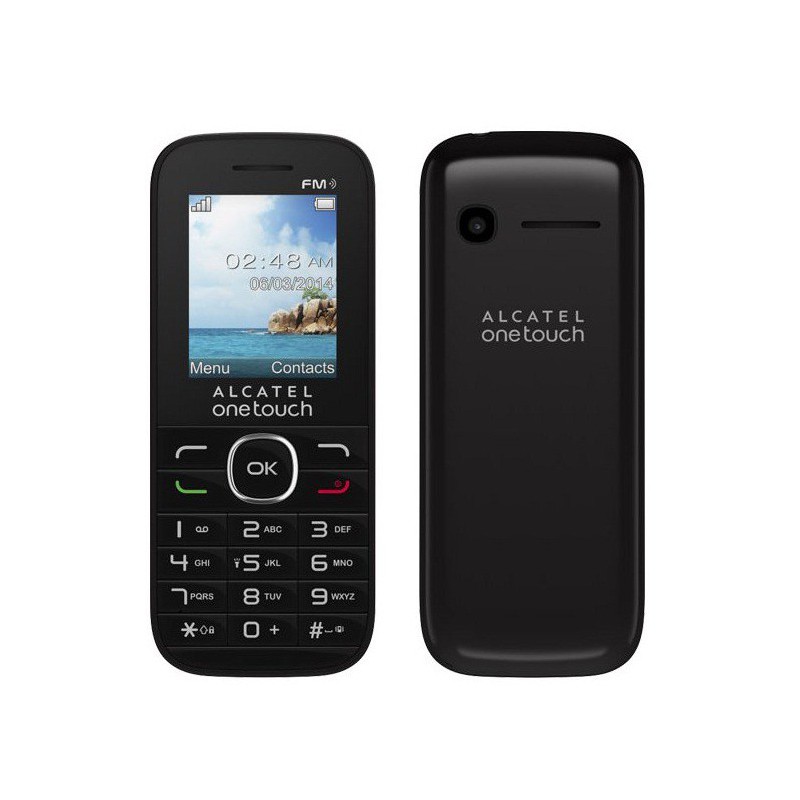 Téléphone Portable Alcatel 1010D / Rouge / Double SIM