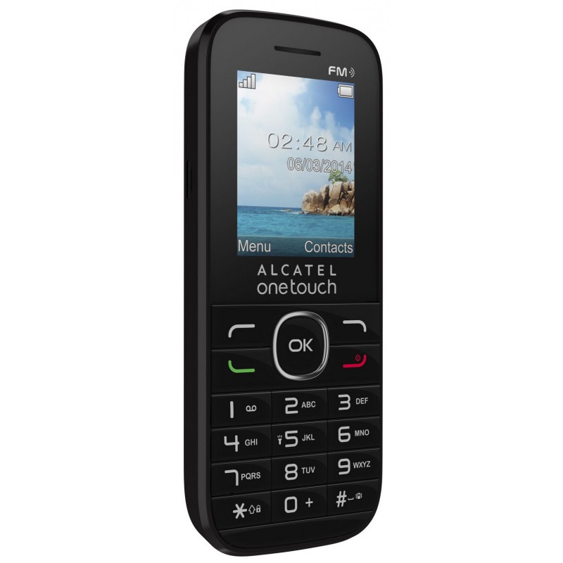 Téléphone Portable Alcatel 1010D / Rouge / Double SIM