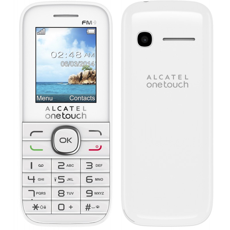 Téléphone Portable Alcatel 1046D / Noir / Double SIM