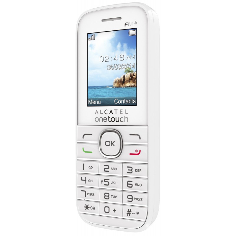 Téléphone Portable Alcatel 1046D / Noir / Double SIM