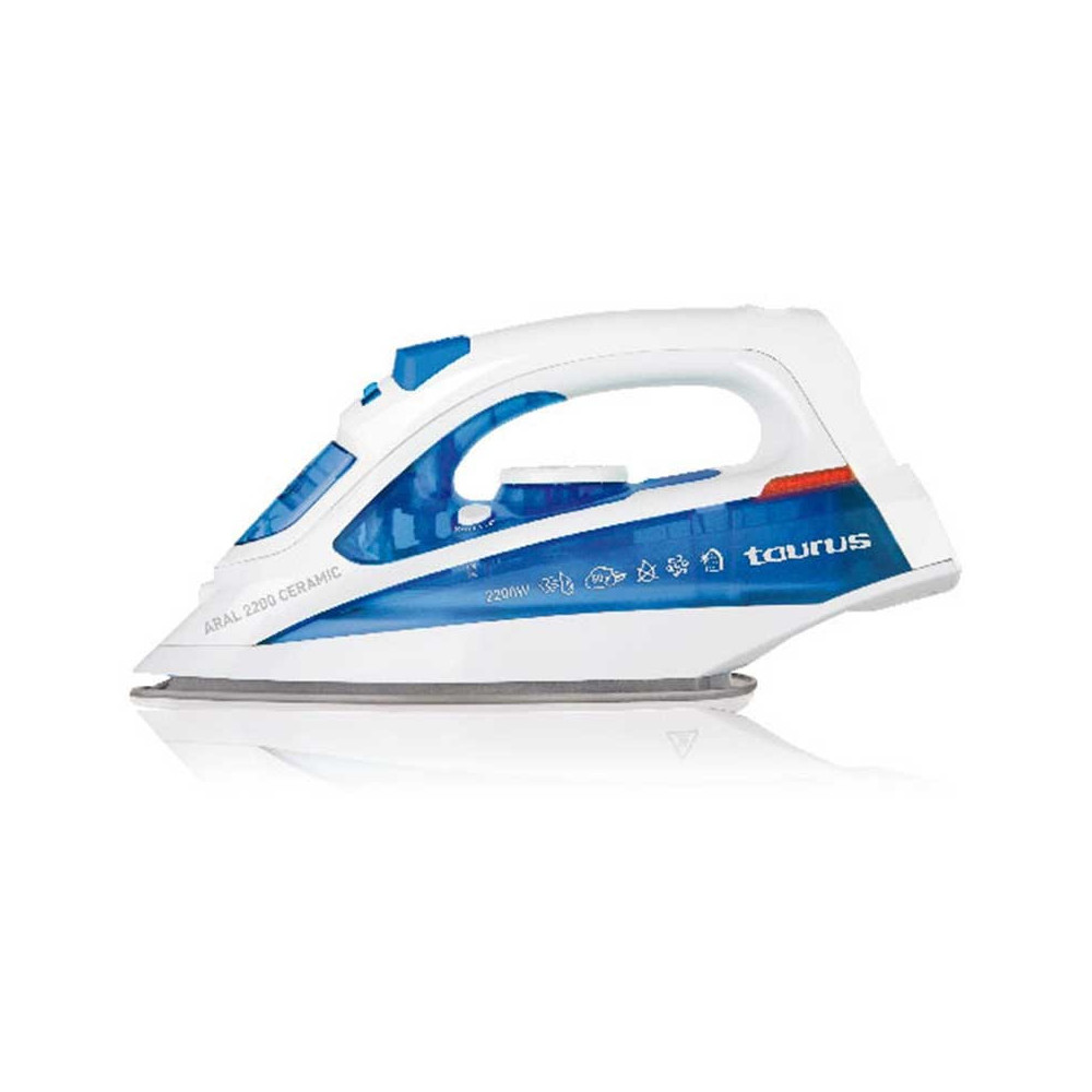 FER A VAPEUR TAURUS ARAI 918990 / 2200W / BLANC & BLEU