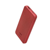 Hama Power Pack "Fabric 10" / 10000mAh / ROUGE