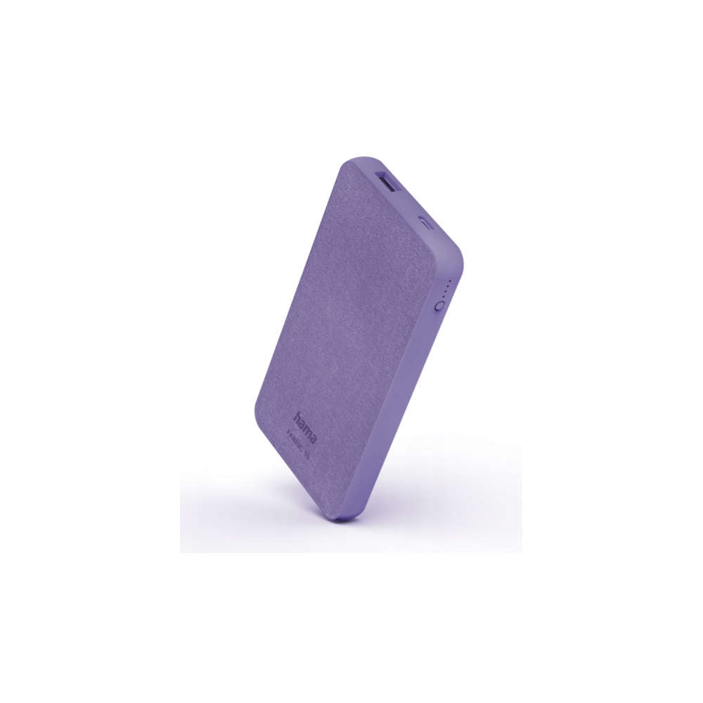 Hama Power Pack "Fabric 10" / 10000mAh / Violet