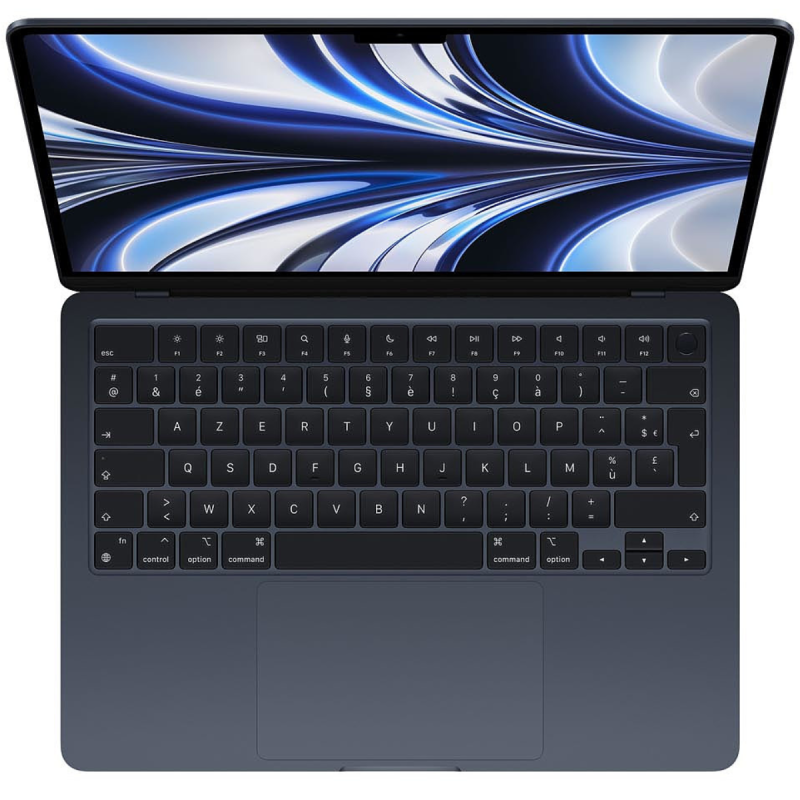 PC Portable Apple MacBook Air M2 (2022) / 8 Go / 512 Go SSD / Midnight