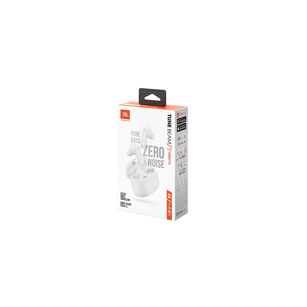Écouteurs Sans Fil JBL Earbuds TUNE BEAM / Blanc
