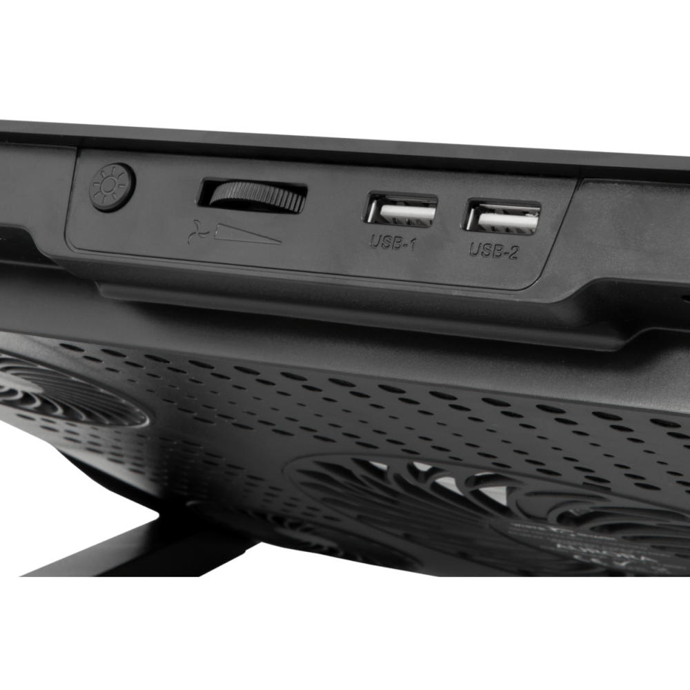 White Shark COOLING PAD GCP-13 AURORA / 5 ventilateurs RGB