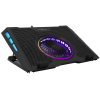 White Shark COOLING PAD GCP-13 AURORA / 5 ventilateurs RGB