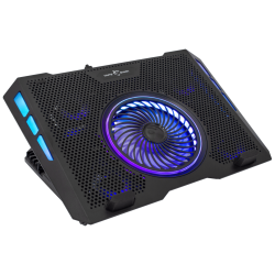 White Shark COOLING PAD GCP-13 AURORA / 5 ventilateurs RGB