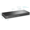 Switch manageable JetStream TP-Link TL-SX3008F 8 ports 10GE SFP+ L2+