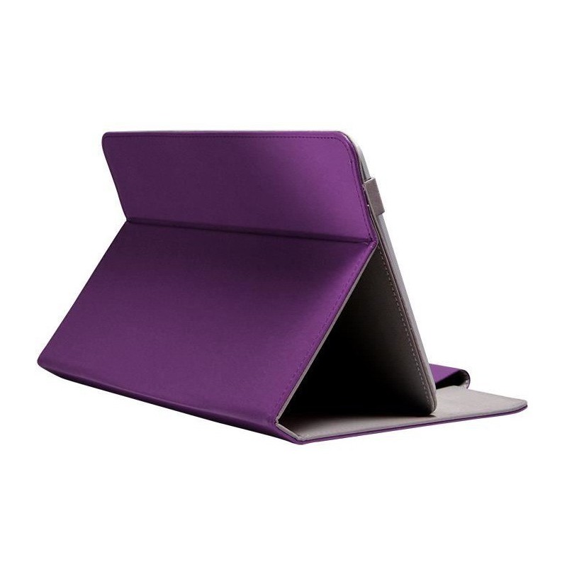 Etui en cuir pour tablette 8" Violet