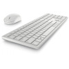 Ensemble Clavier et souris sans fil Dell Pro KM5221W Pro / Qwerty / Arabe / Blanc