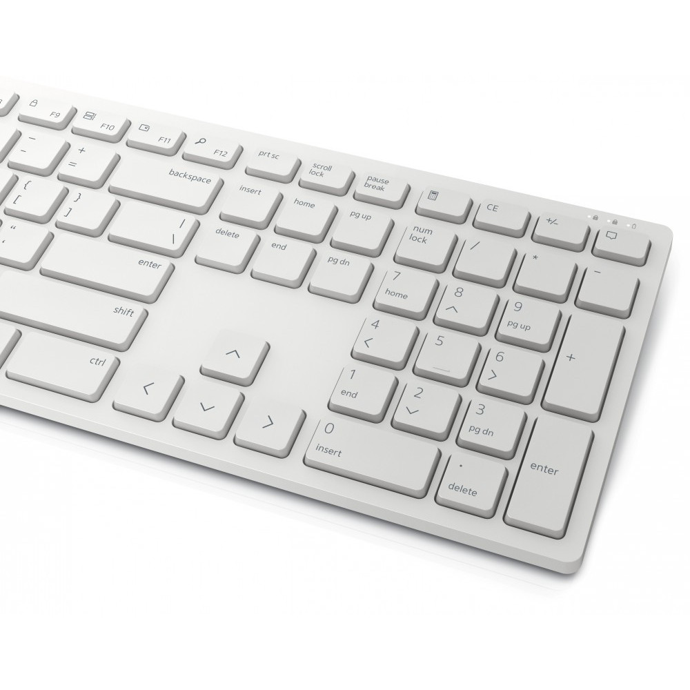 Ensemble Clavier et souris sans fil Dell Pro KM5221W Pro / Qwerty / Arabe / Blanc