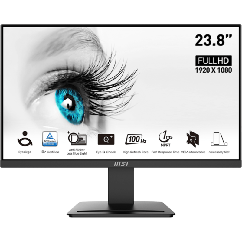 Écran MSI PRO MP2412 24 Full HD VA / 100Hz / Noir