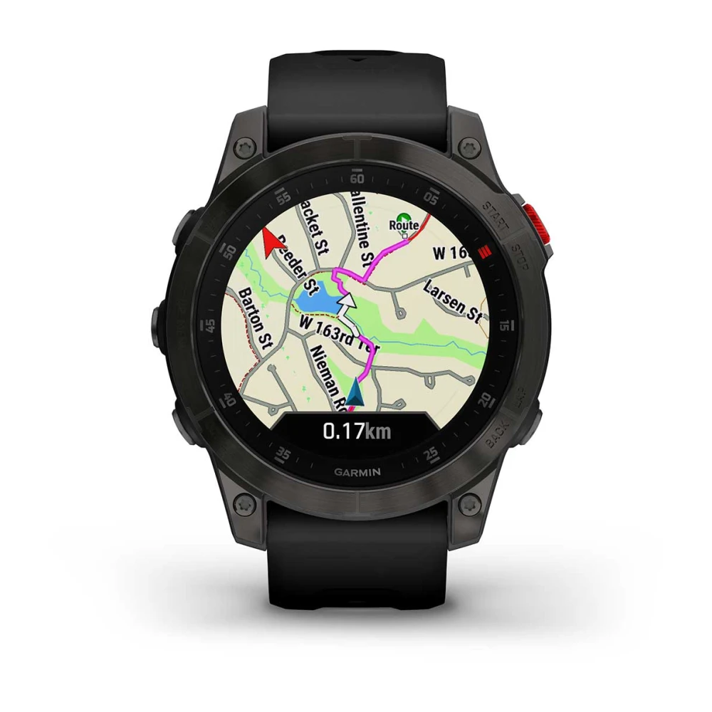 Montre Connectée Garmin Epix (Gen 2) / Sapphire Titane DLC 47 mm / noir