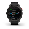 Montre Connectée Garmin Epix (Gen 2) / Sapphire Titane DLC 47 mm / noir