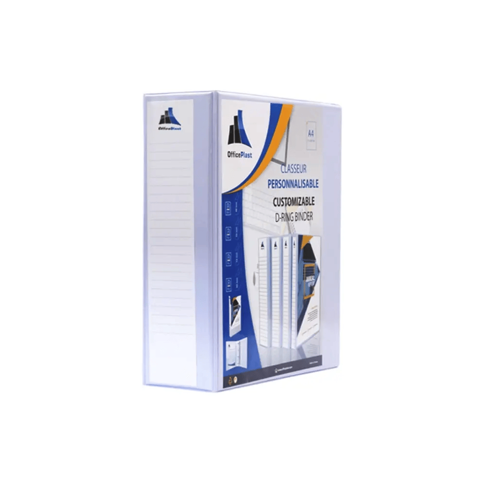 Classeur PVC Evidence D65 DOS90MM / BLANC