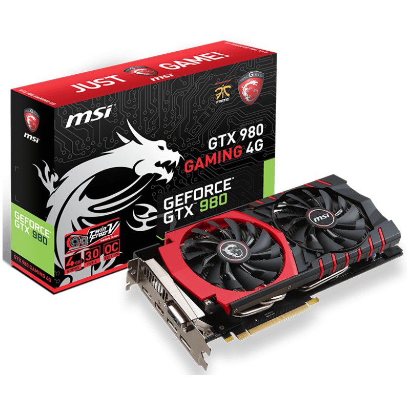 Carte graphique MSI GeForce GTX 980 Gaming 4G