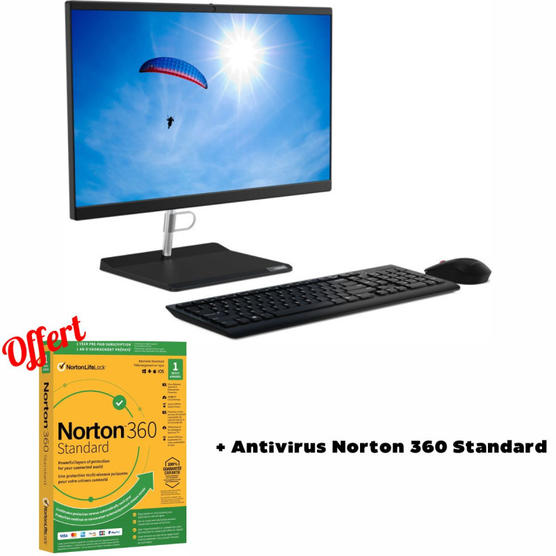 Ordinateur Tout-en-un Lenovo V30a-24IIL 23,8 AIO (11LA0036FM)