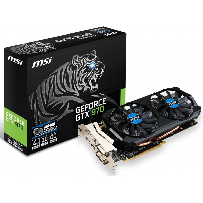Carte graphique MSI GeForce GTX 970 Gaming 4G
