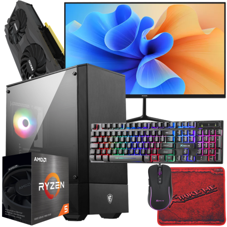 Setup Gamer Complet GREED MK2 Pro + Écran 27" 165Hz - Occasion