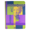 Bloc Note Pop Art Illusion Optique Purple / 160 Pages