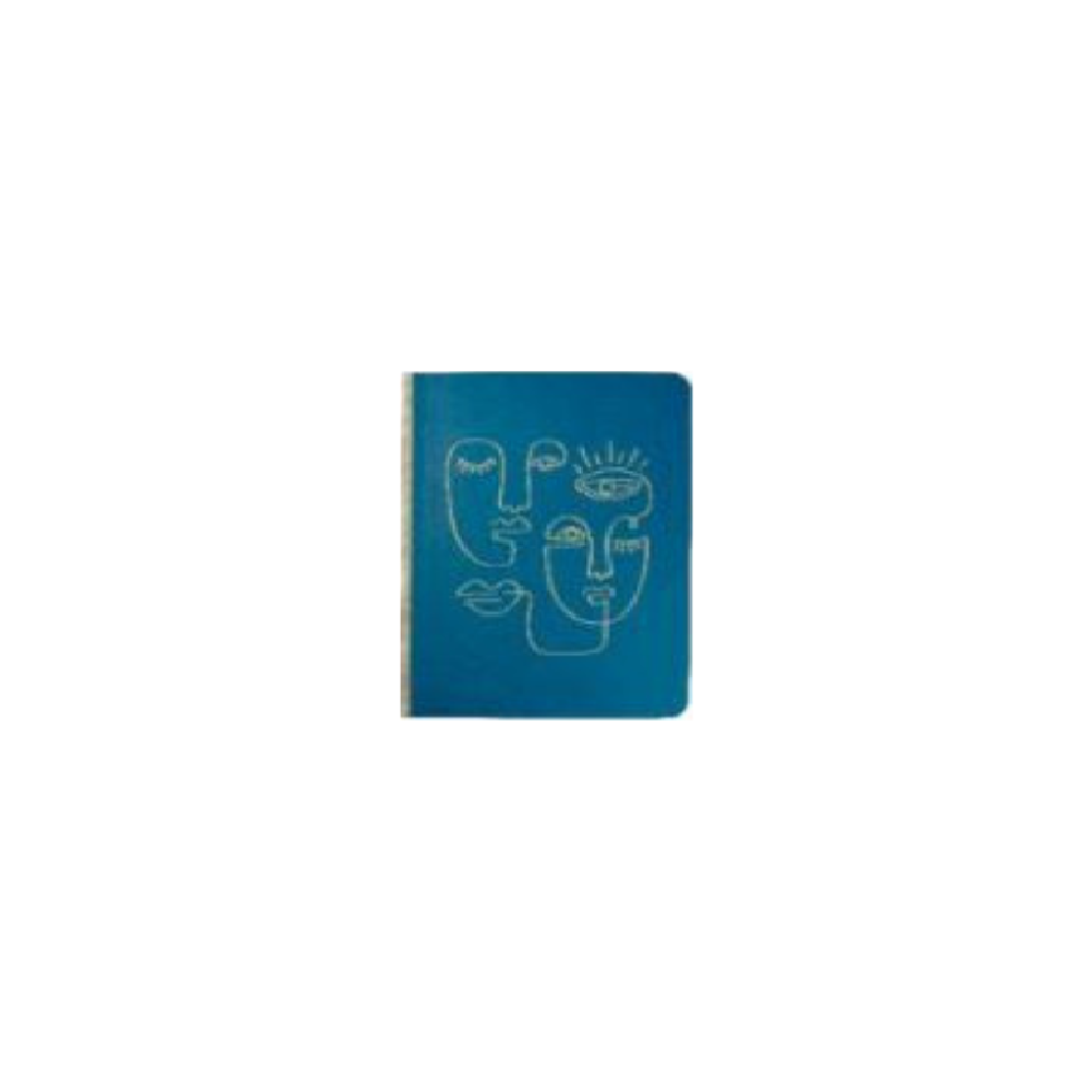Bloc note Pop Art line Purple / 120 Pages