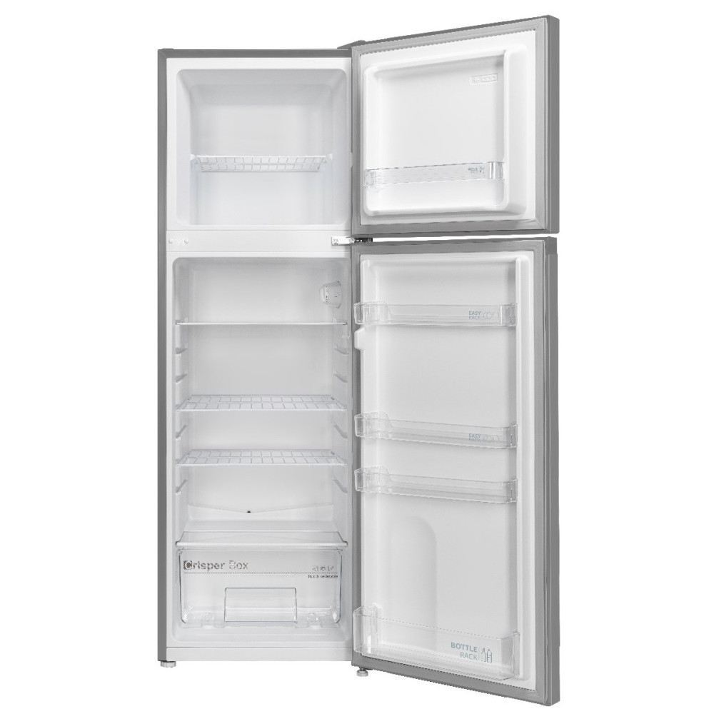 Réfrigérateur NEWSTAR De Frost Double Portes 168 Litres / Silver