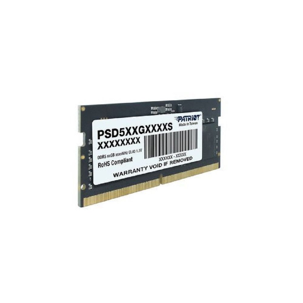 Barette Mémoire Patriot Signature SODIMM DDR5 CL46 / 16 Go / 5600MHz