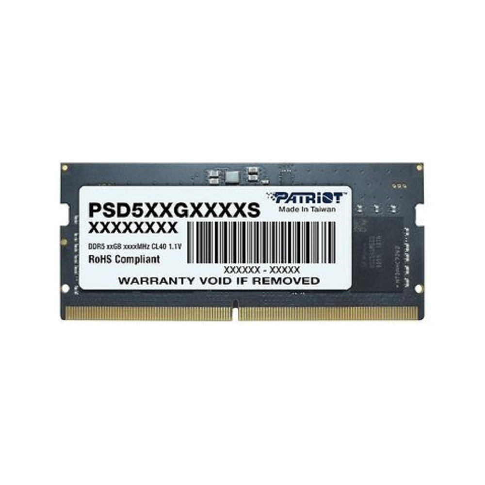 Barette Mémoire Patriot Signature SODIMM DDR5 CL46 / 16 Go / 5600MHz