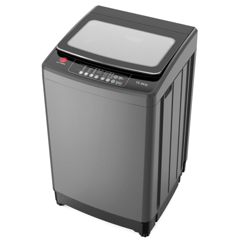 Machine à laver Automatique Top Load Hoover 10.5 Kg / 1000 trs / Silver + 50dt bon d'achat + Livraison + Installation et Mise en Marche Gratuites