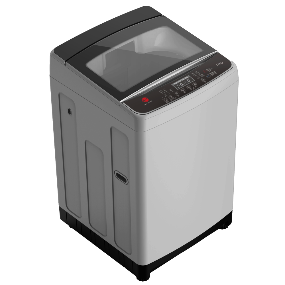 Machine à laver Automatique Top Load Hoover 14 Kg / 1000 trs / Silver