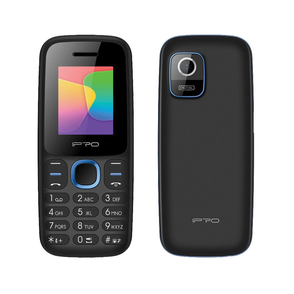 Téléphone Portable IPRO A7 MINI / Double SIM / Noir et Bleu