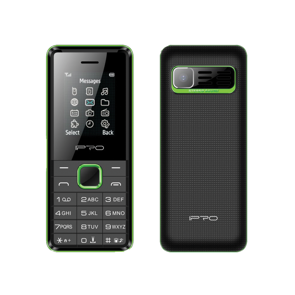 Téléphone Portable IPRO A18 / Double SIM / Vert