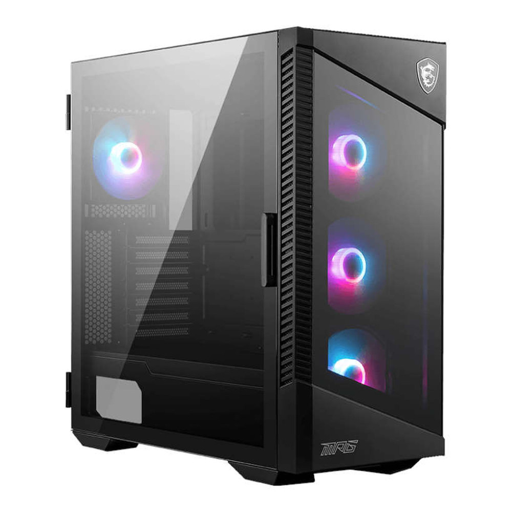 Boîtier Gaming Mi-tour MSI MPG VELOX 100R / ATX / ARGB / Noir