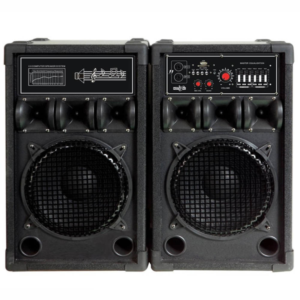 Haut Parleur MACRO -102 USB 2.0 / 40W / Noir