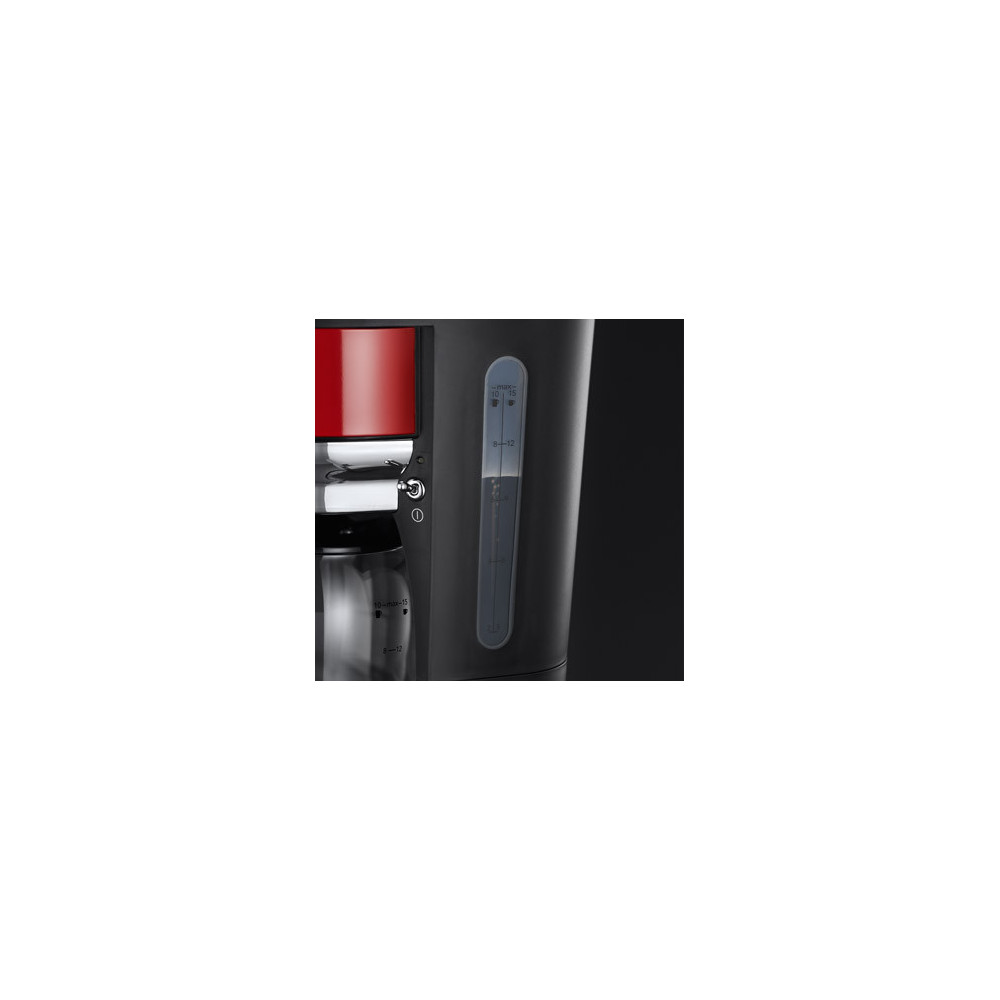 Cafetière Russel Hobs 21700-56 / 10 TASSES / 1000 W  / Rouge