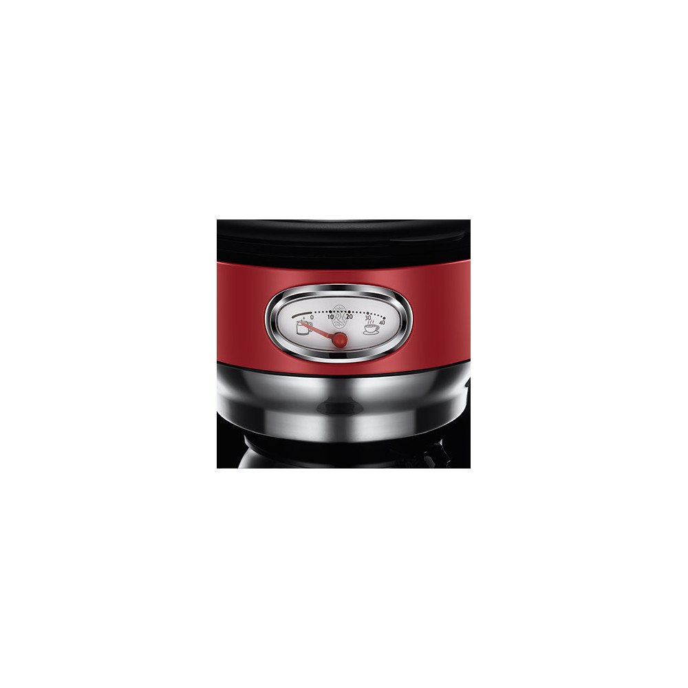 Cafetière Russel Hobs 21700-56 / 10 TASSES / 1000 W  / Rouge