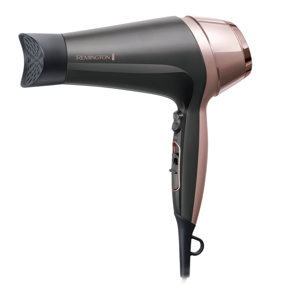 Sèche-cheveux Curl & Straight Confidence / 2200W / Gris et rose