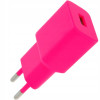 Chargeur Setty / 1x USB 2,4A / Rose