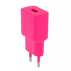 Chargeur Setty / 1x USB 2,4A / Rose