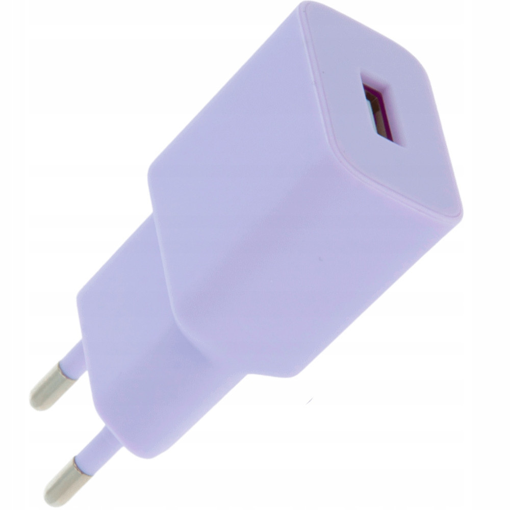 Chargeur Setty / 1x USB 2,4A / Violet