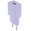 Chargeur Setty / 1x USB 2,4A / Violet