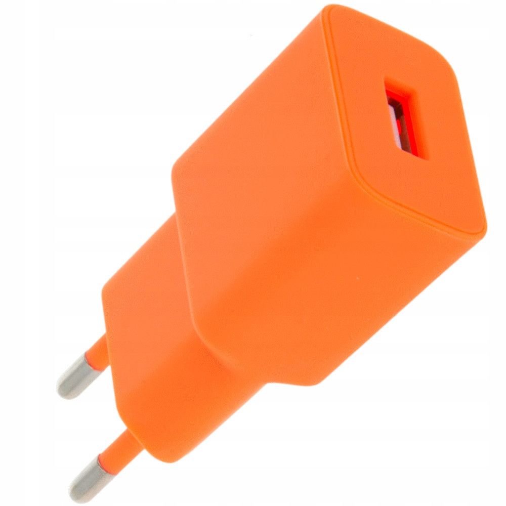 Chargeur Setty / 1x USB 2,4A / Orange